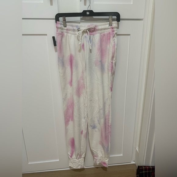 PAIGE Tie-Dye Joggers - Pink and Purple - Picture 2 of 6